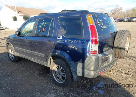 2004 Honda Cr-V Lx из США, поврежденный, VIN JHLRD78464C017081